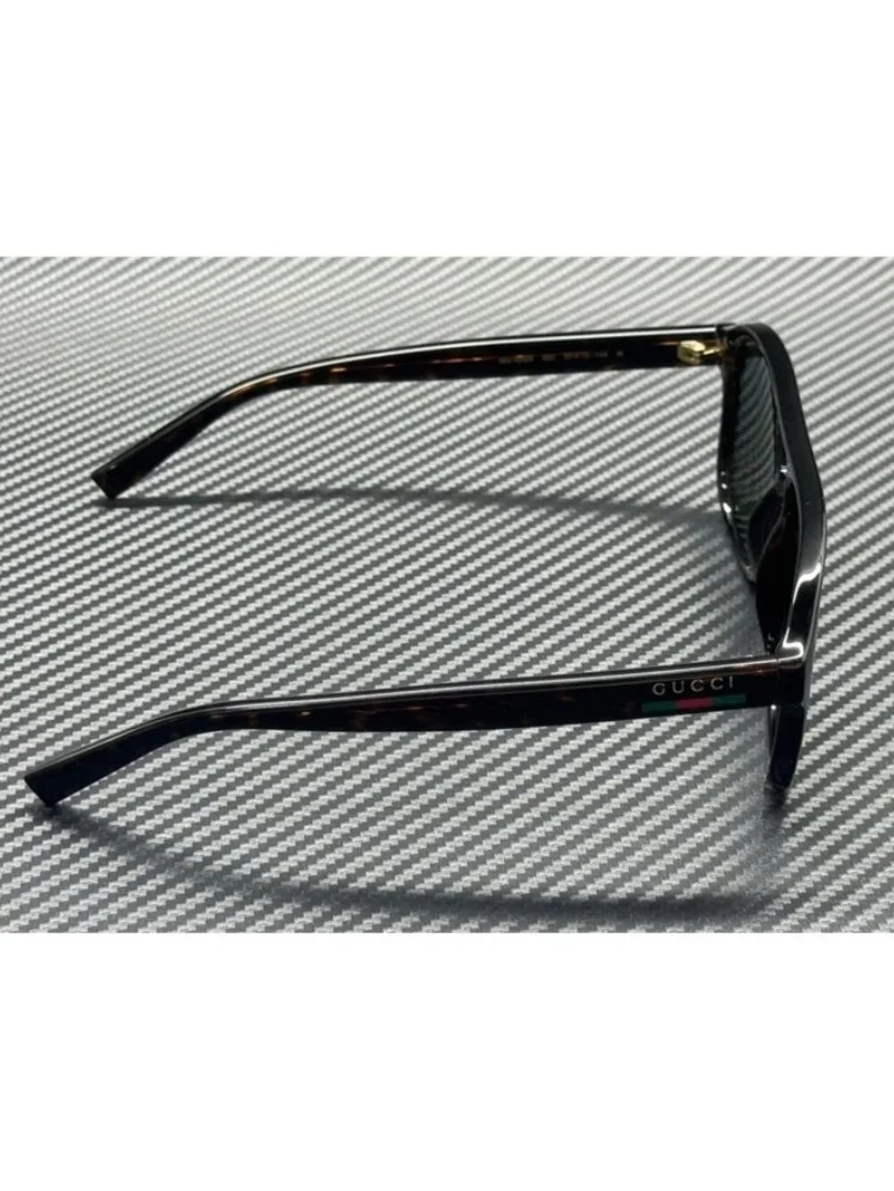 New Gucci Men  Havana Sunglasses 57-15-145